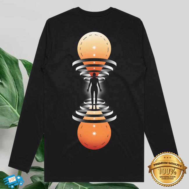 Official While She Sleeps Merch Bar You Are All You Need Sunburn L/S T Shirt Black Merch Bar
