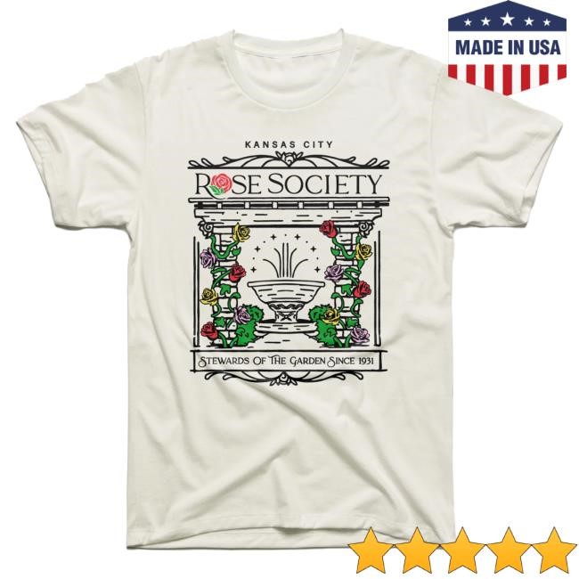 Official Charlie Hustle Merch Store Kansas City Rose Society T Shirt