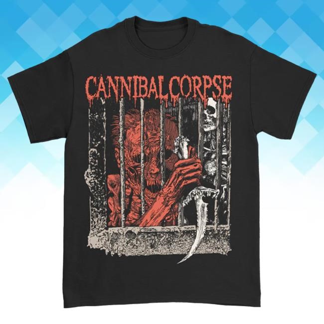 Official Cannibal Corpse Merch Cannibal Corpse Kill Cell Tees (Black)