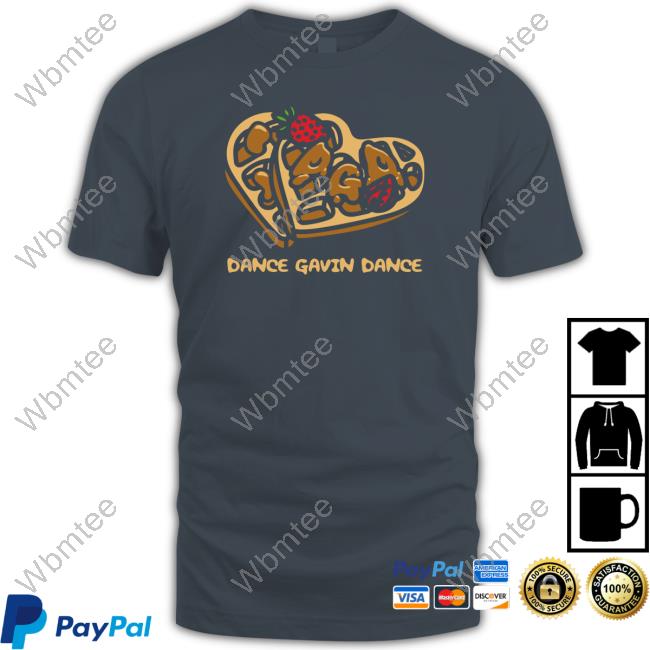 Dance Gavin Dance Waffle Black Crewneck Sweatshirt