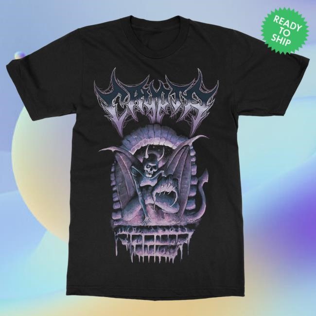 Official Indie Merch Store Shop Crypta Gargoyle Attractive Shirt IndieMerchStore