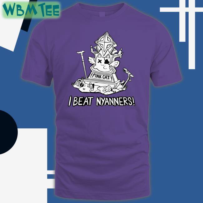 I Beat Nyanners Long Sleeve Shirt Nyanners Merch I Beat Nyanners Shirts Vshojo