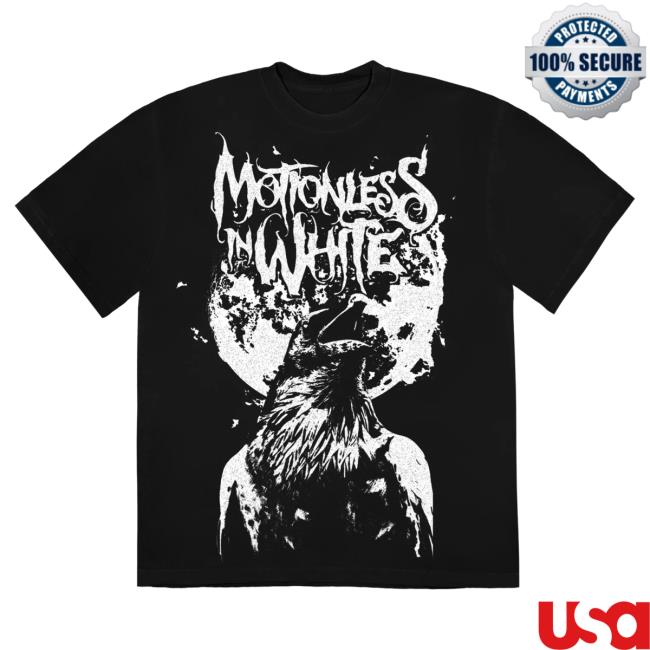 Official Miwmerch Motionless In White Crow Shirt Miw Merch Store