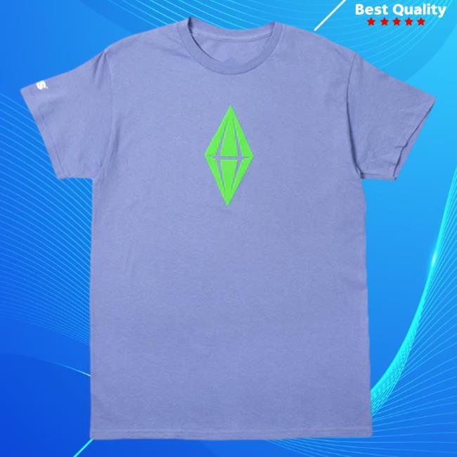 Official The Sims Merch Shop The Sims™ Plumbob Long Sleeve Shirt New TheSims