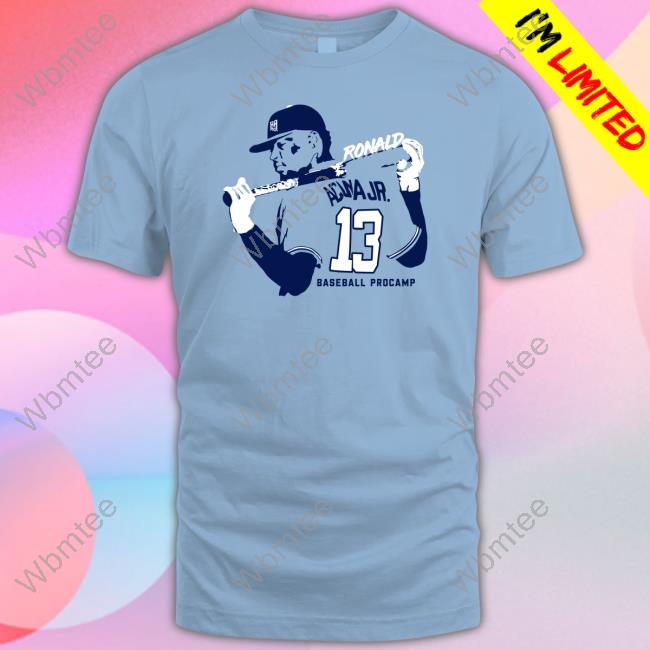 Official Ronald Acuna Jr Baseball Procamp T Shirts