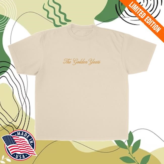 Joshua Bassett Official Merch Store The Golden Years Lyric Tee Joshua Bassett Clothing Shop Joshuabassett