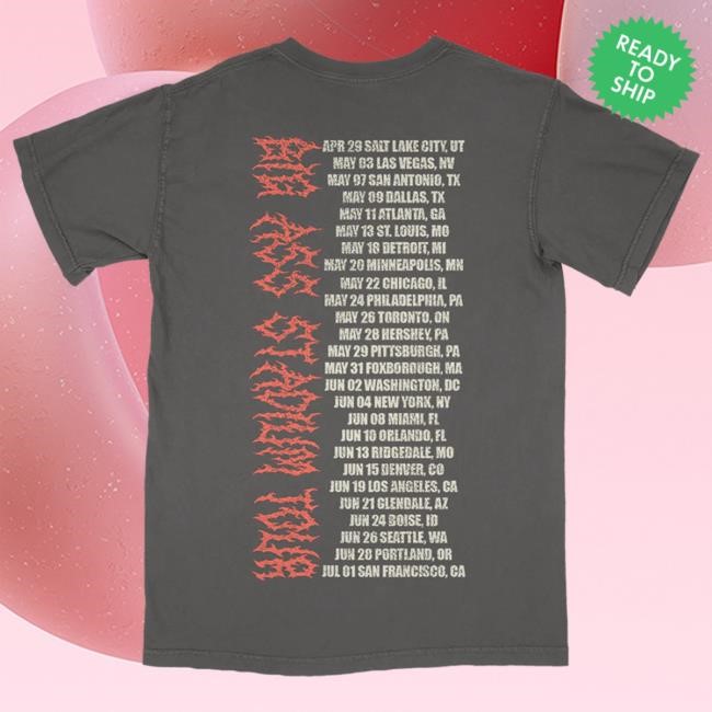 Official Post Malone Merch Knight Tour Tee PostMalone