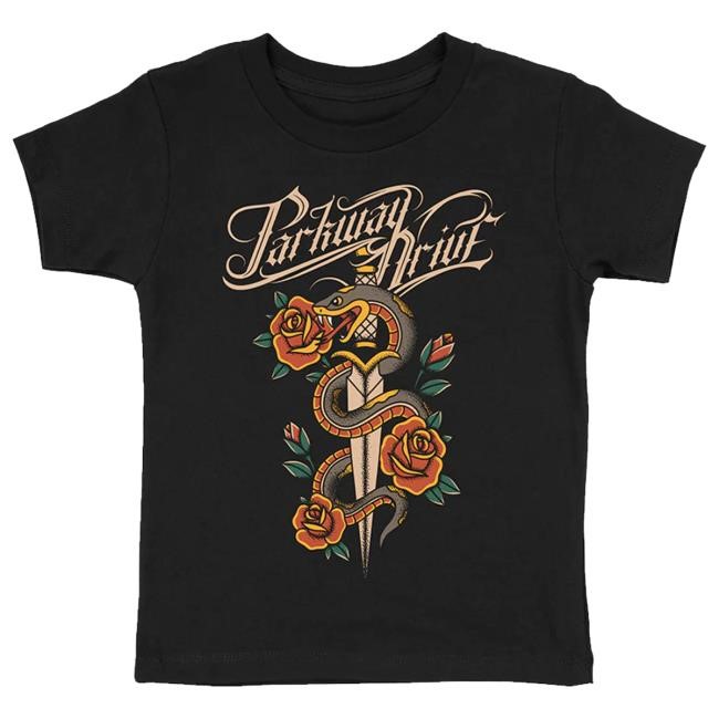 Official Parkway Drive - Snake & Dagger Kids Shirt