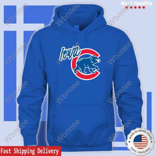 MiLB Iowa Cubs Walking Bear Long Sleeve T Shirt