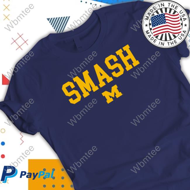 Official Breakingt Michigan Football Smash Tee