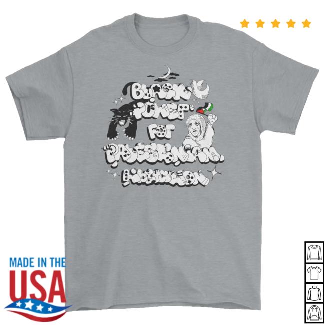 Official Move Bhc Merch Store Black Power For Palestinian Liberation New T Shirt