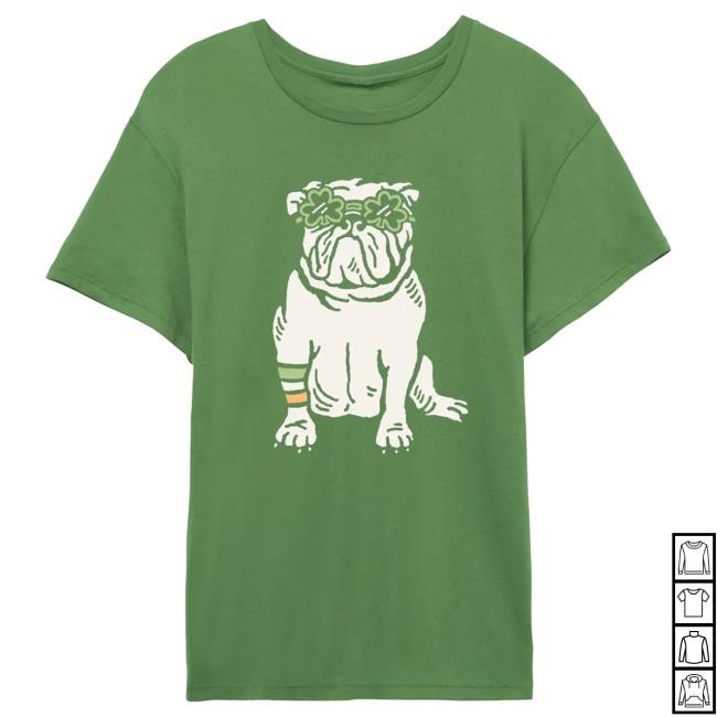 Official Duke And Winston St. Patricks Bulldog Shirts Duke & Winston