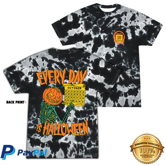 Is It October 31St Yet? - Tie-Dye Hoodie (Spooky Night Tie Dye)