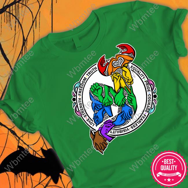 Love Strength Freedom Truth Equality Pride Courage Fearless Visibility T-Shirt New Jersey Devils