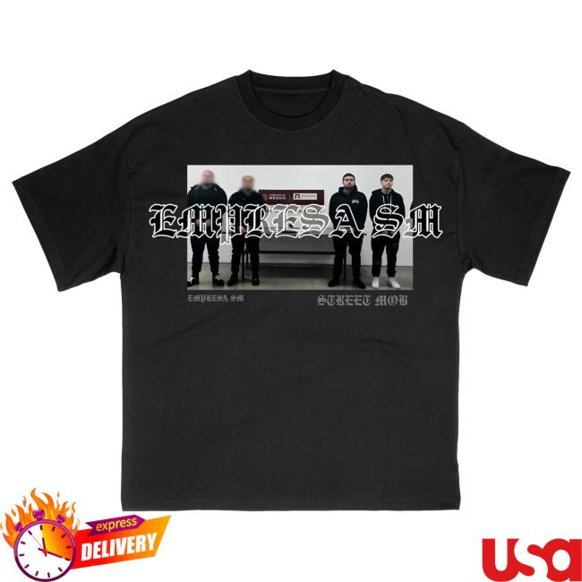 Official Street Mob Records Empressa Sm - Black Tshirt