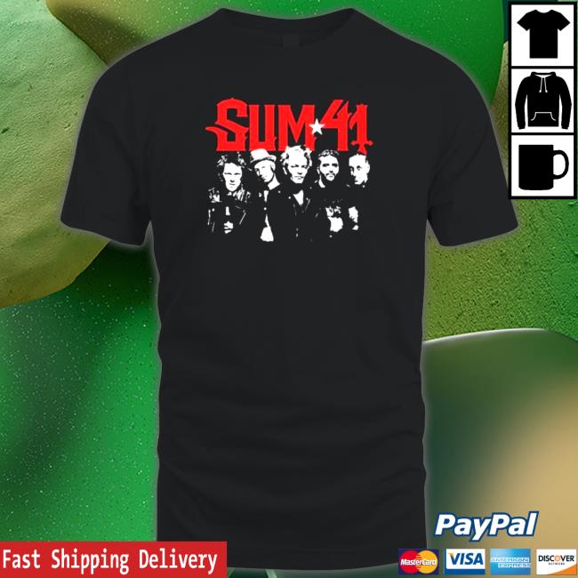 Official Sum 41 In Too Deep T Shirt