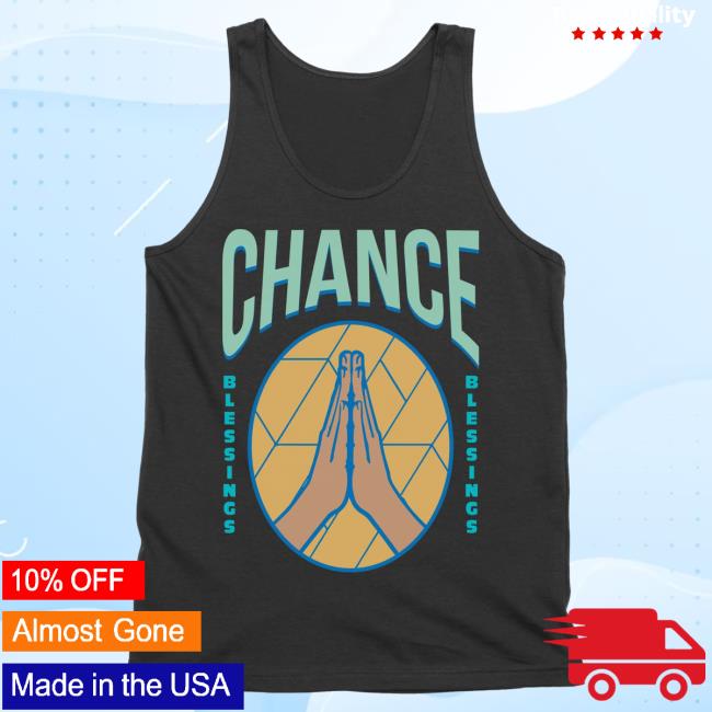 Official Chance the Rapper Merch Store Blessings Black Tank Shirt New Chance the Rapper Apparel Clothing ChancetheRapper