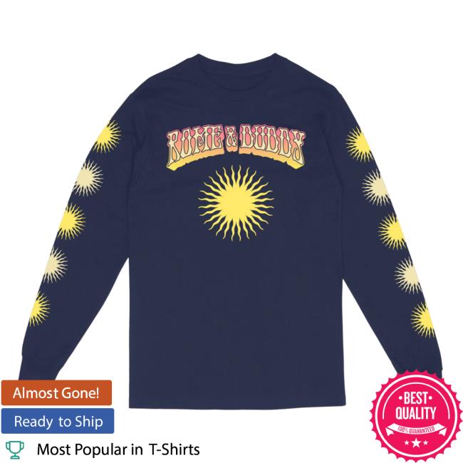 Official The Merch Collective Rome And Duddy Sun Circle Long Sleeve Tees