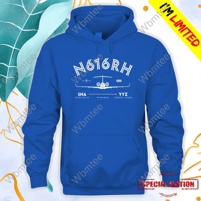 Official Rotowear Merch N616rh Sna Yyz Tee Shirt