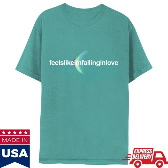Official Coldplay Merch Store Feelslikeimfallinginlove New Tee Coldplay