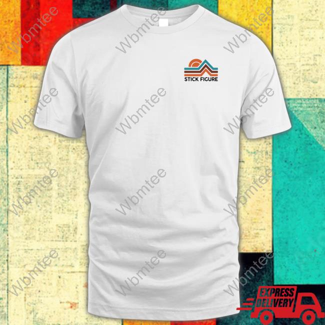 Stick Figure Hillside Tee Shirt