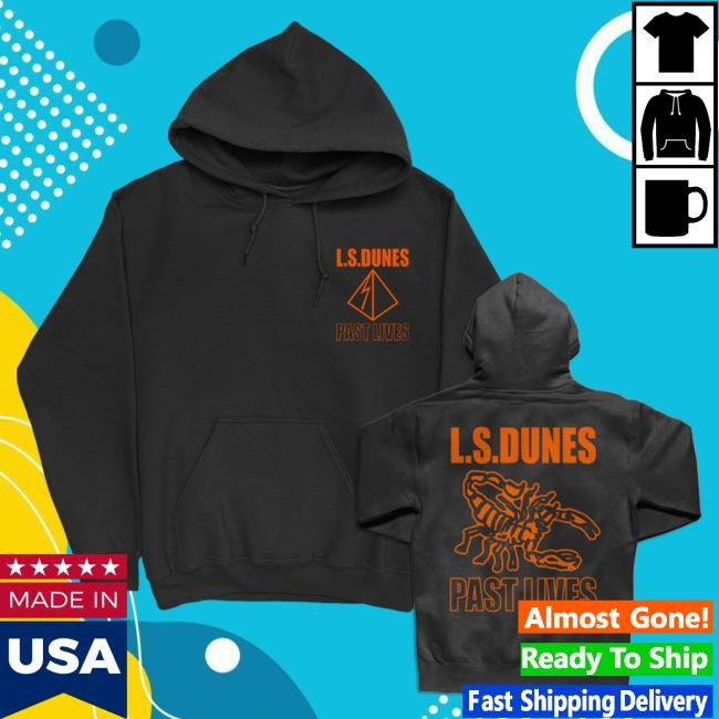 Official Lsdunes Store Shop Ls Dunes Block Logo Crew neck Sweatshirt (Black)