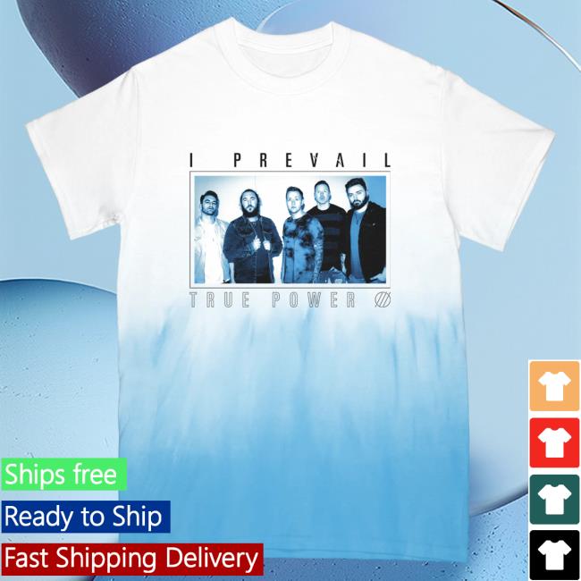 Official I Prevail Merch Store I Prevail True Power Band T-Shirt (Dip Dye) I Prevail Apparel Clothing Shop IPrevail