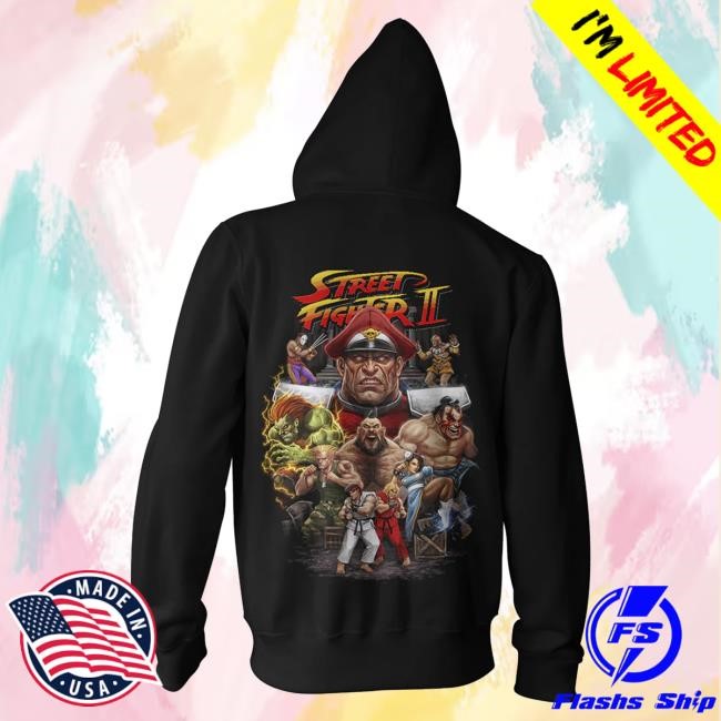 Official Gutter Garbs Street Fighter II - Zip Pullover Hoodie