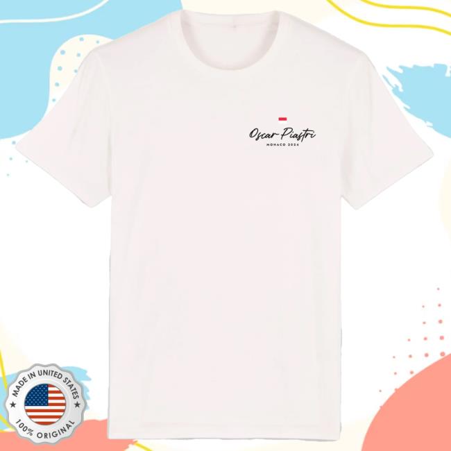 Oscar Piastri Store Monaco 2024 T Shirt