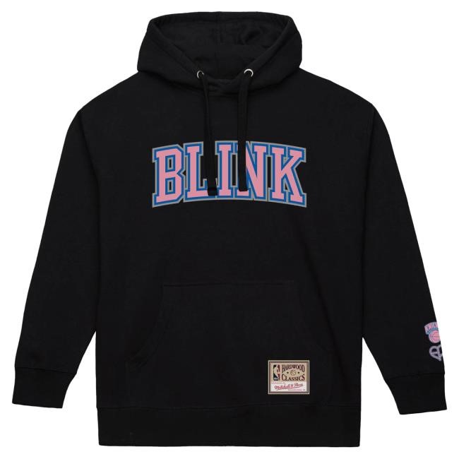 New York Knicks Mitchell & Ness X Blackpink Hood - Black