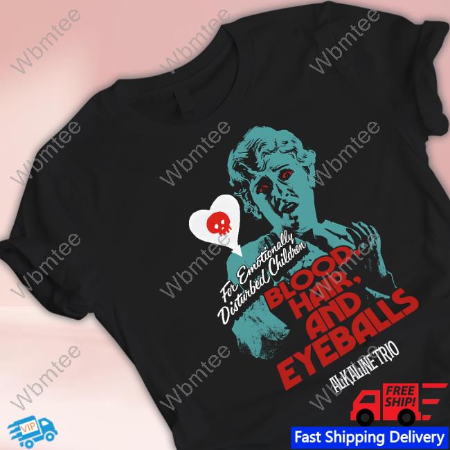 Blood Hair And Eyeballs For Emotionally Disturbed Children Alkaline Trio Crewneck Sweatshirt