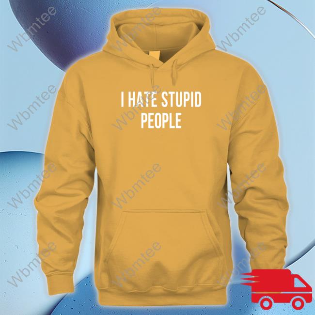 Jack Igoe I Hate Stupid People Crewneck Sweatshirt