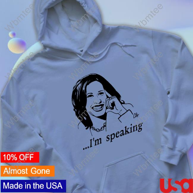 Official Majorhightide Kamala Harris I'm Speaking T Shirt Indictmentwatch