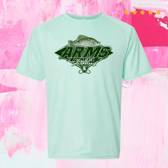 AFH Crappie Fishing Shirt Arms Family Homestead