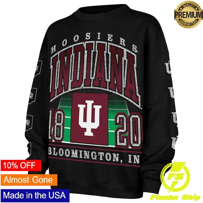 Official Shop Big Ten Store Indiana Hoosiers Black 47 Go Big Hot Shirt