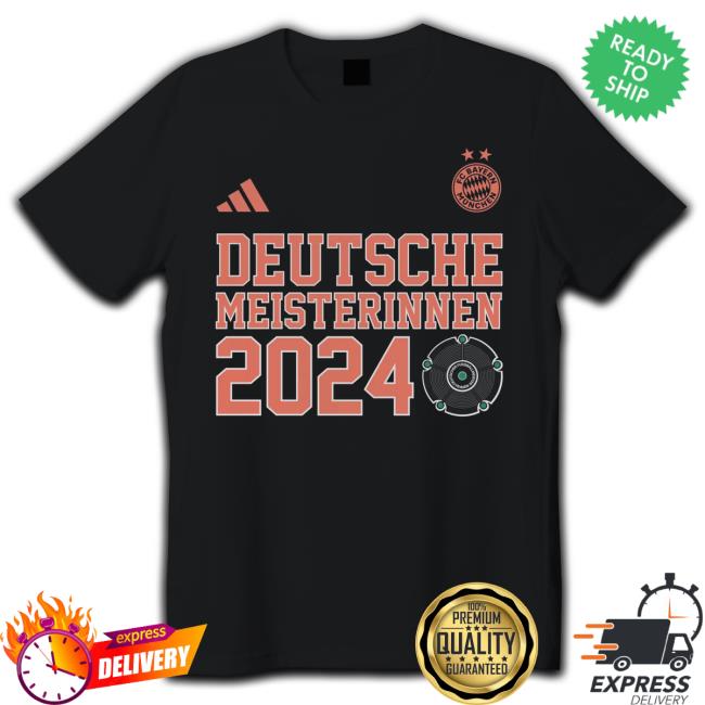 Fc Bayern Munich Deutsche Meisterinnen 2024 Long Sleeve