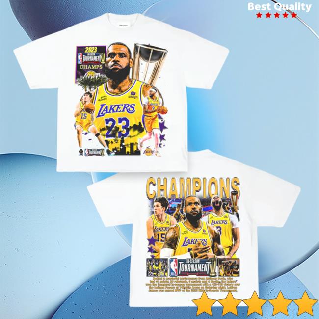 Game Changers Clothing Lakers Ist Champs Shirt