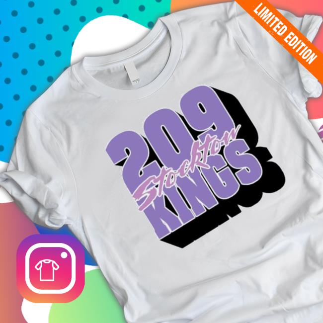 Official 209 Stockton Kings T-shirt