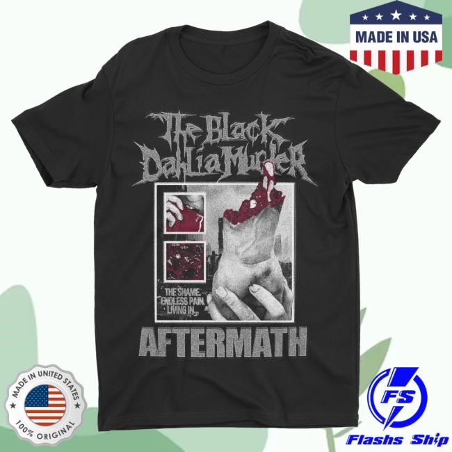 Official Night Shift Merch Store Shop The Black Dahlia Murder - Aftermath Hot Shirt Nightshift Merch