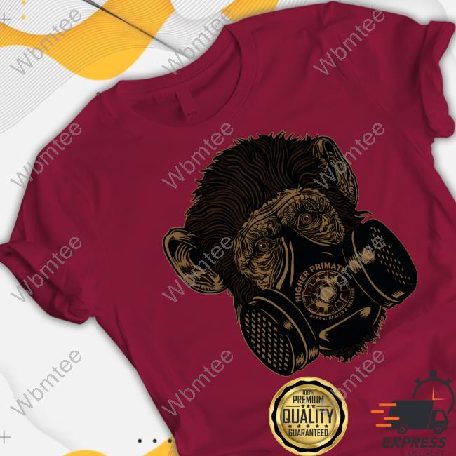 Official Gas Mask Chimp Espresso Shirt Joe Rogan Gas Mask Chimp Espresso Shirt