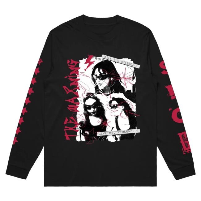 Official The Warning Merch Store The Warning Silence LS The Warning Clothing Shop