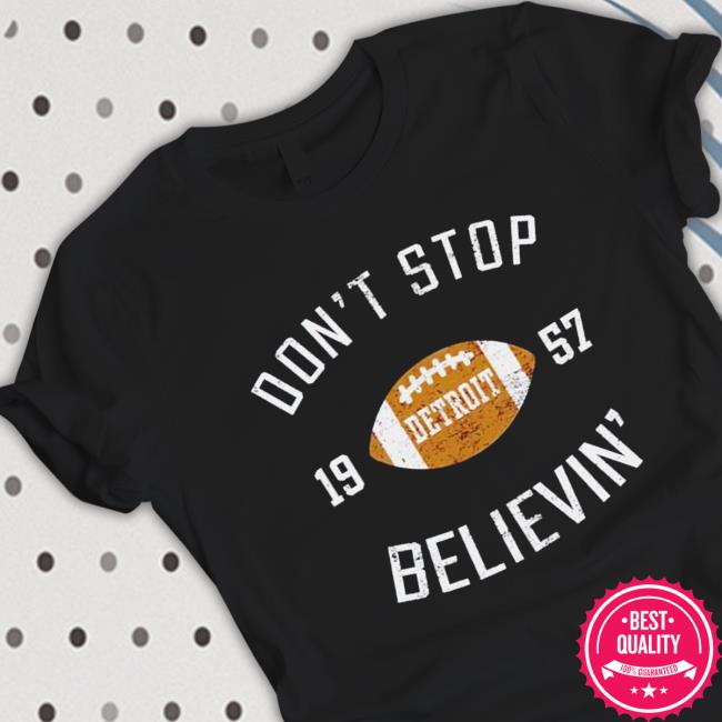 Official Best don’t stop believing detroit 1957 Cap
