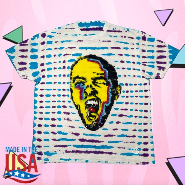 Official The Tie Dye Company Mac T-Shirts Blue / Purple