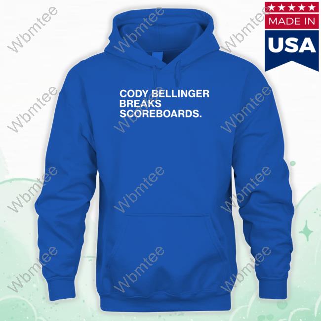 Cody Bellinger Breaks Scoreboards Tee Shirt
