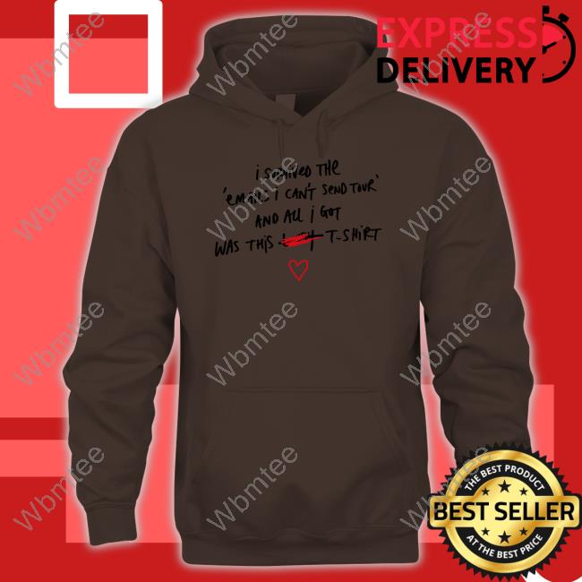I Survived The Emails I Can't Send Tour And All I Got Was This Lousy Crewneck Sweatshirt