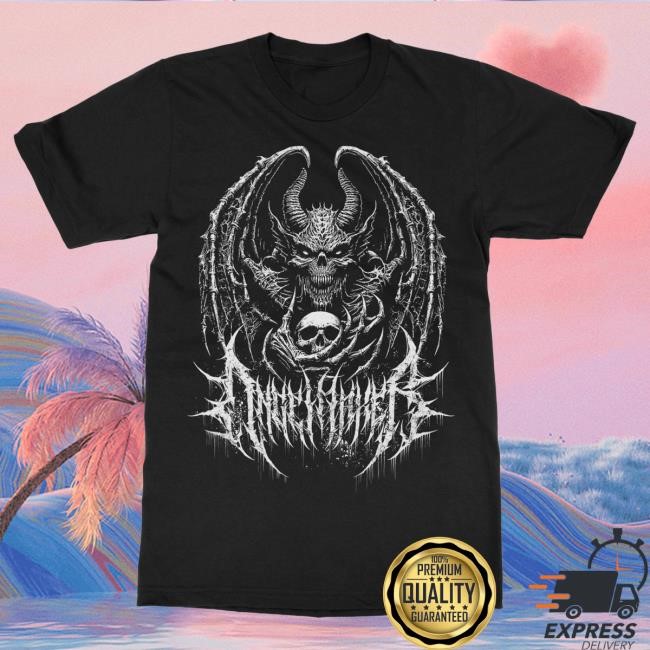 Official Indie Merch Store Shop AngelMaker Grim Bat Popover Shirt IndieMerchStore