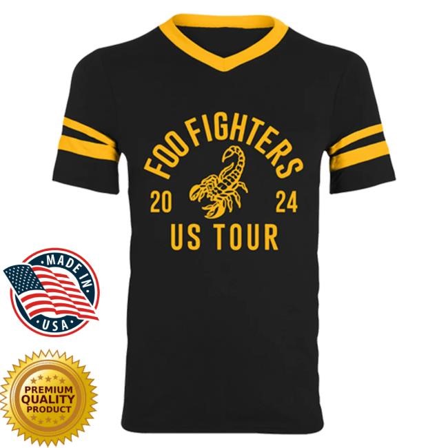 Official Foo Fighters Merch 2024 Tour Foo Fighters 2024 Us Tour - Grohl Shirt 2024