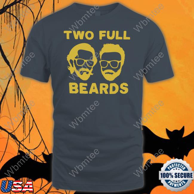 Official Hello 2 Full Beards Black Hoodie