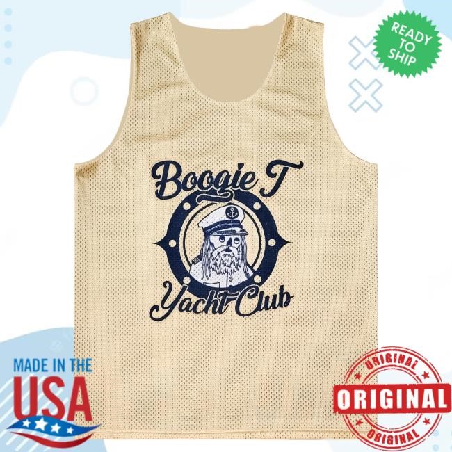 Official Boogie T Merch Boogie T - Yacht Club Mesh Jersey Attractive Shirt