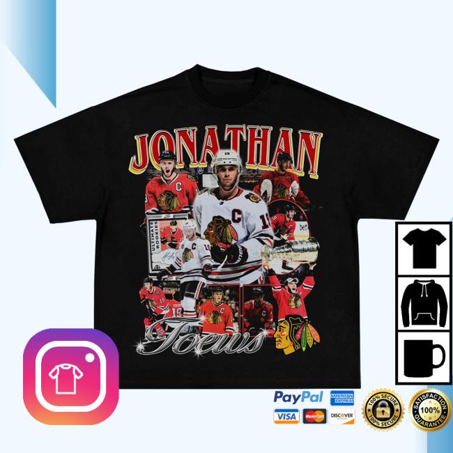 Official Game Changer Jonathan Toews T-Shirts Black GameChanger